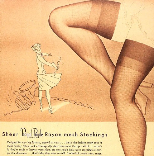 vintage nylonstrümpfe für Strapse