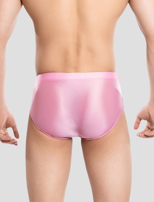 Glossy Crossdresser Tanga Camel Toe Gaff Panty Stretch Hiding Slips Transgender Öl Glänzend Brief EU L (Asie XL)