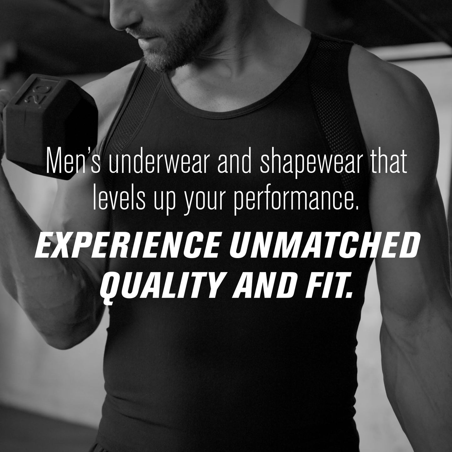 Leo Herren Body Shaper - Shapewear Bodysuit für Männer
