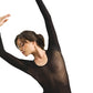 Transparentes Shirt Ballett Gymnastik Workout Fitness