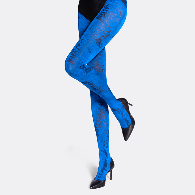 Strumpfhose - Königsblau - Italian Design