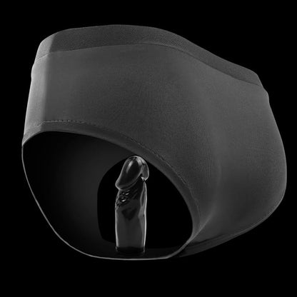 SM Strap-on Silikondildo, tragbare Stretchhose, Keuschheitshose, Analplug, lustiges Rollenspiel-Sexspielzeug