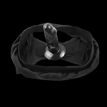 SM Strap-on Silikondildo, tragbare Stretchhose, Keuschheitshose, Analplug, lustiges Rollenspiel-Sexspielzeug
