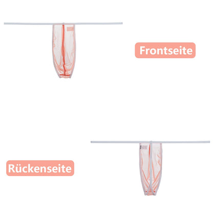 Herren Low-Waist String, weich und bequem, leicht und dünn, Mesh-atmungsaktiv Orange