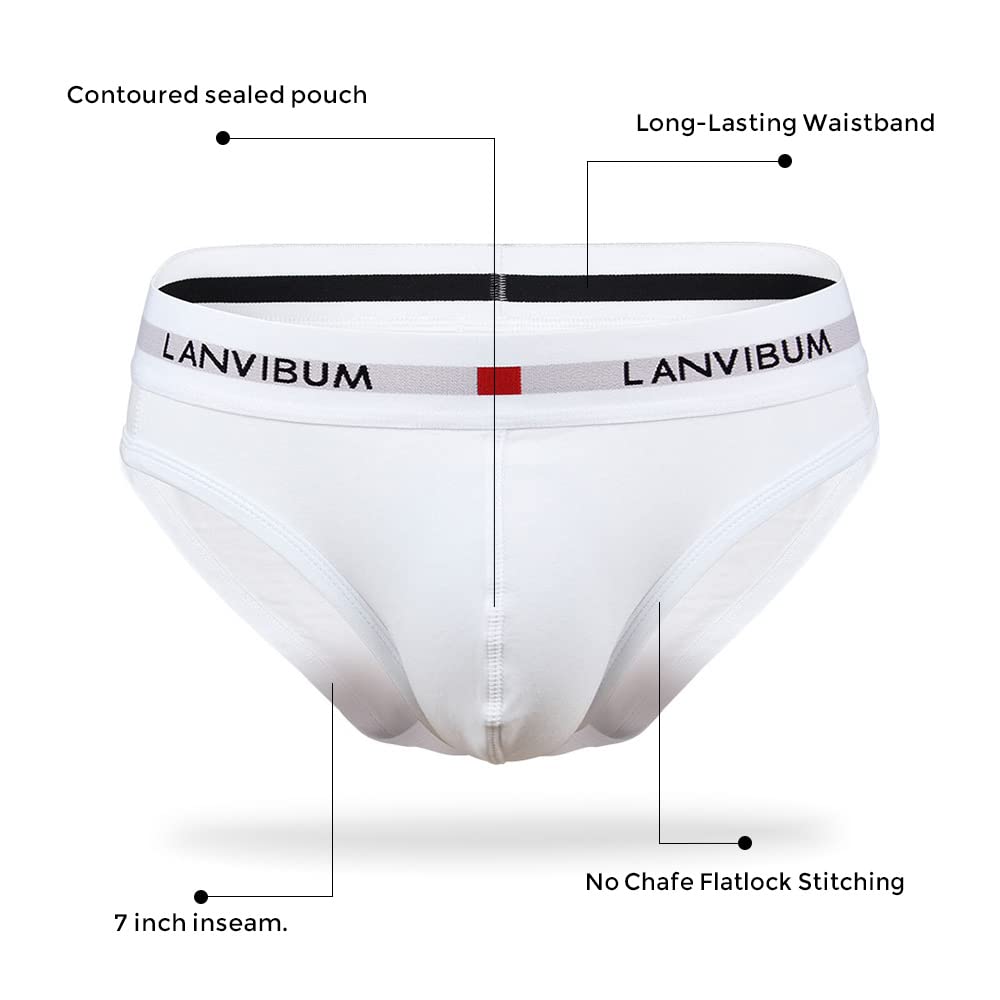 Herren Slips Baumwolle Unterwäsche männer niedrige Taille atmungsaktive Unterhosen geeignet für Sport, Reisen, 3er-Pack