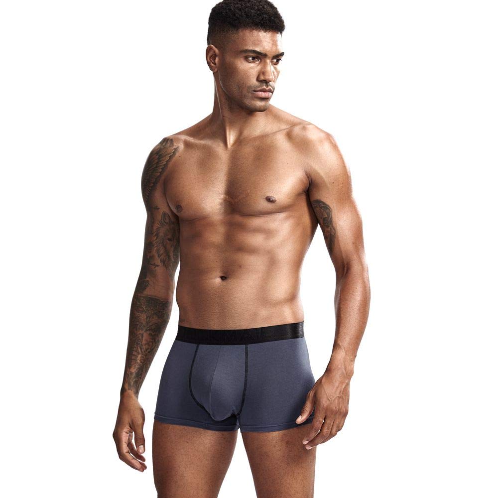 JOCKMAIL Super gemütlich Herren Boxer Herren Boxershorts Modal Weich Unterwäsche Mikro Trennen Taschen Gesundheitsvorsorge Männer