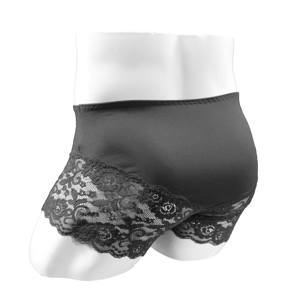 Sissy Pouch Unterwäsche Crossdress Atmungsaktive Stretch Spitzehöschen