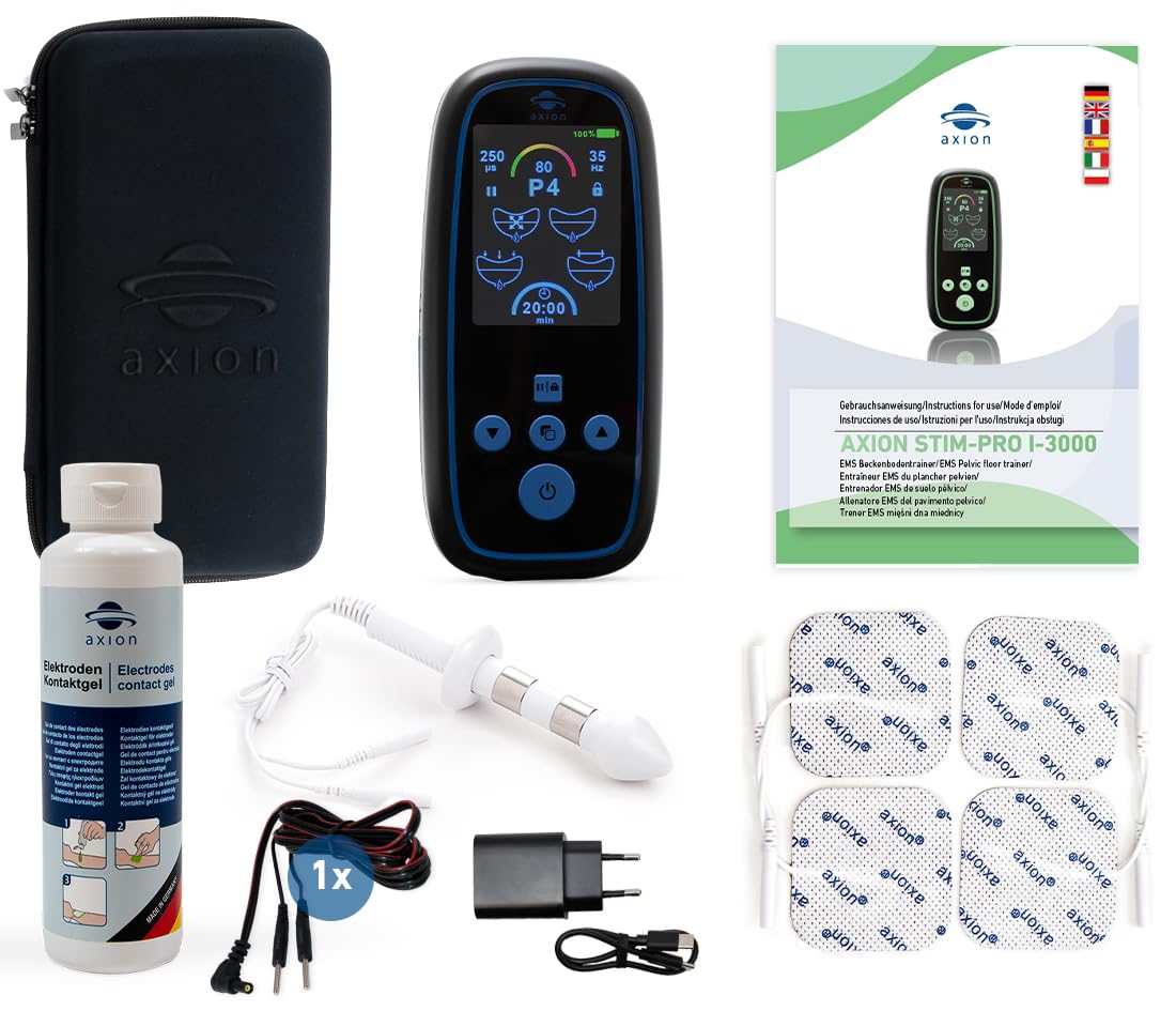 axion® Stim-Pro I-3000 Beckenbodentrainer - Mann. Medizinprodukt nach MDR
