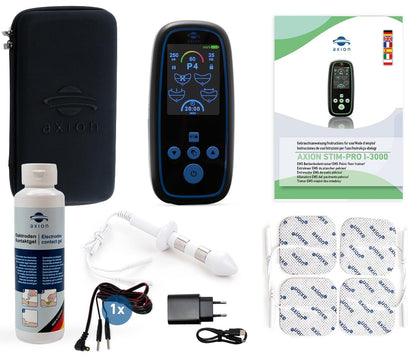 axion® Stim-Pro I-3000 Beckenbodentrainer - Mann. Medizinprodukt nach MDR