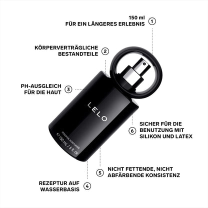 LELO Personal Moisturizer - Luxuriöses Gleitgel für Frauen und Männer - Wasserbasis, Stimulierend, für Sexspielzeug, 150ml