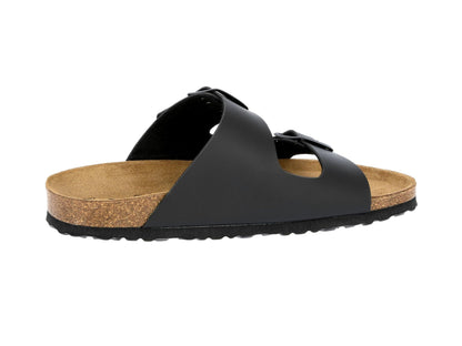 Lico Herren Bioline Man Pantoletten, Schwarz, 42 EU