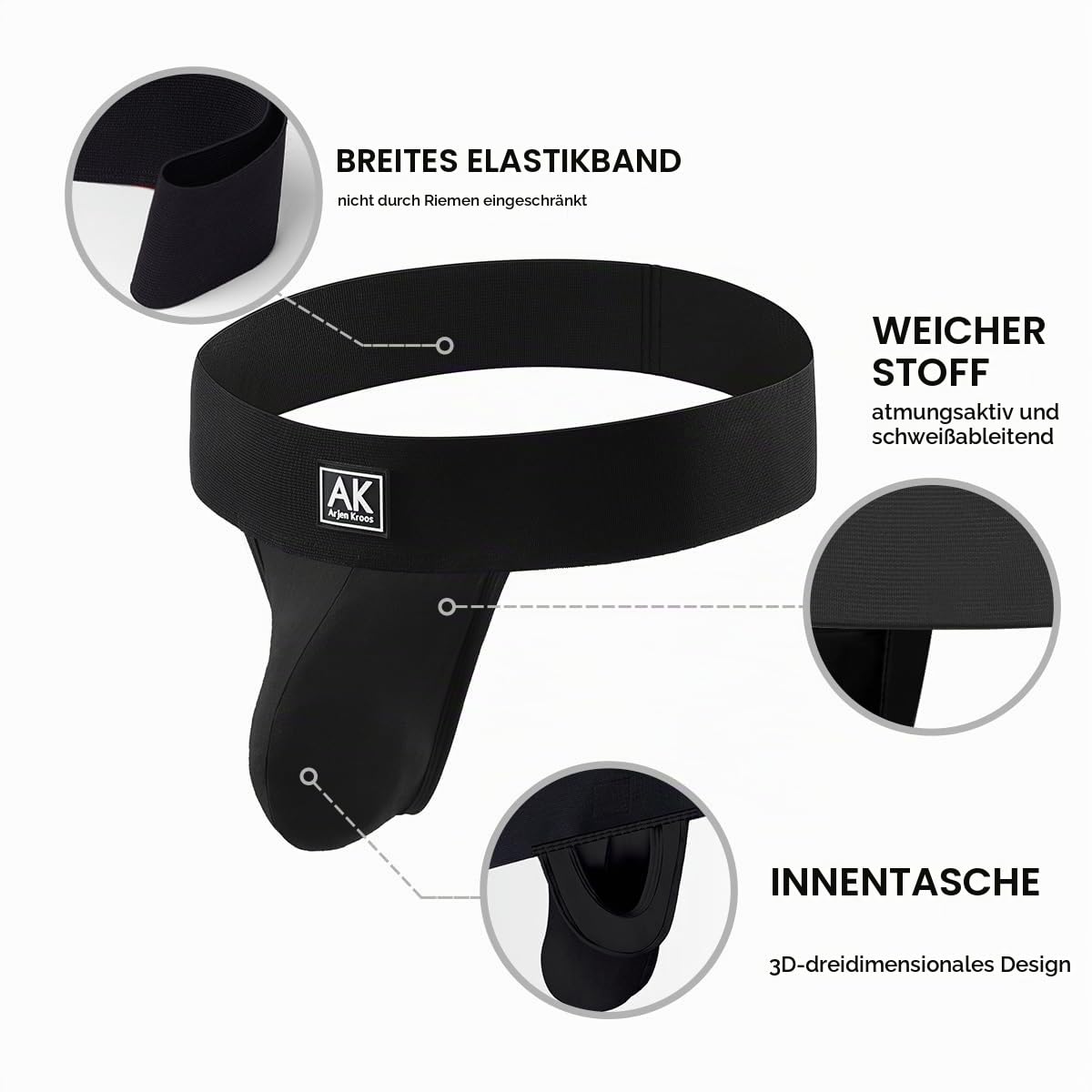 Mauro Kane Herren String Tanga Jockstrap Männer Sexy Unterwäsche für Mann