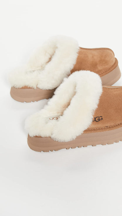 UGG Damen Disquette Hausschuh Pantoffeln Slipper