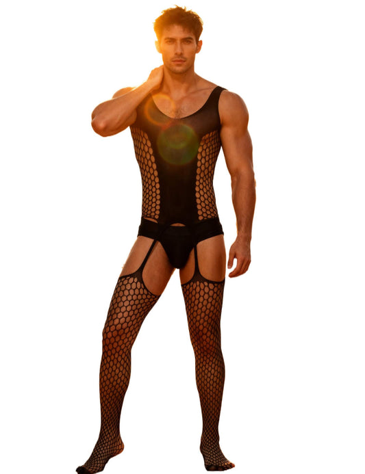 Herren Sexy Unterwäsche-  Bodystocking Sissy Gay
