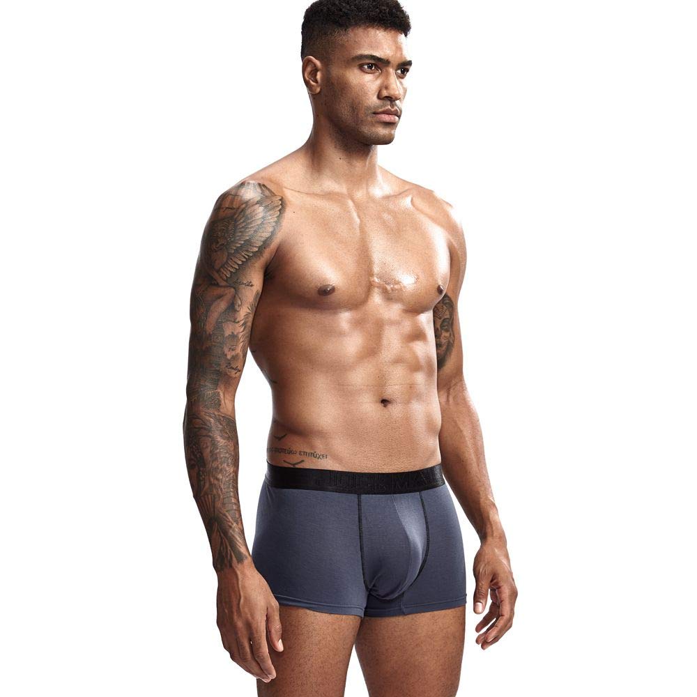 JOCKMAIL Super gemütlich Herren Boxer Herren Boxershorts Modal Weich Unterwäsche Mikro Trennen Taschen Gesundheitsvorsorge Männer