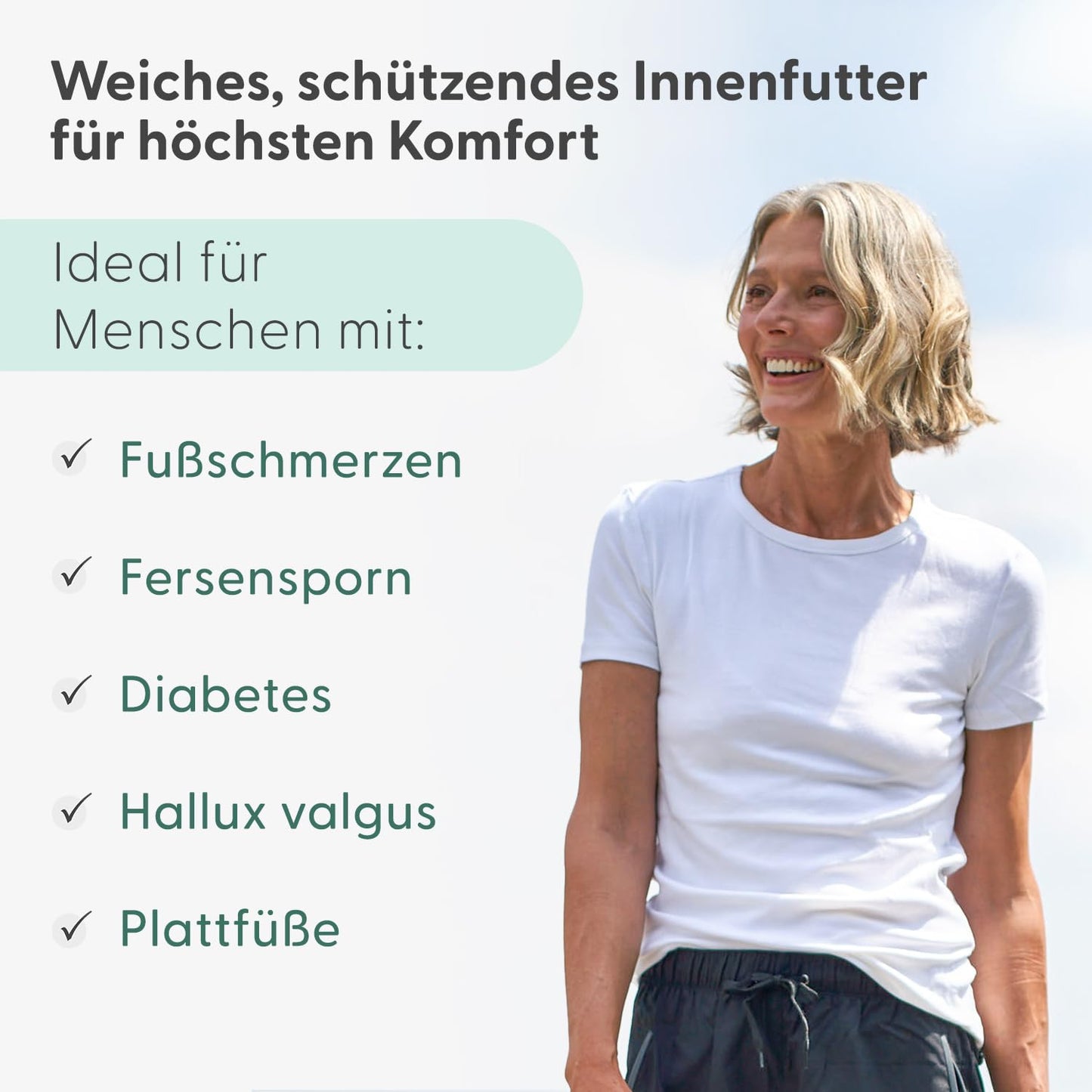 Orthofeet Orthopädischer Damen Sneaker Türkis Coral, Größe 39.5 Weit