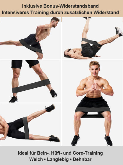 Beckenbodentrainer 10-35kg verstellbar Kegel Oberschenkeltrainer mit Band