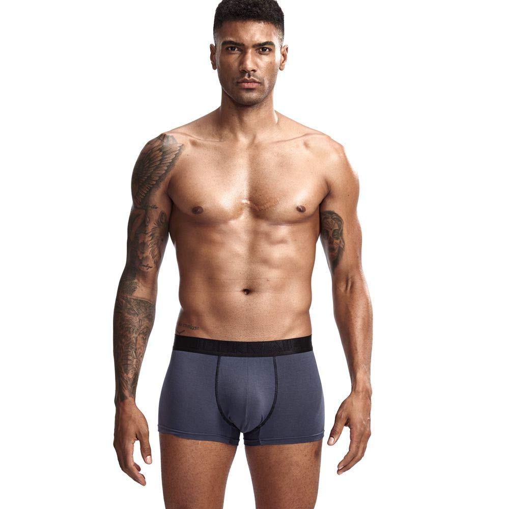 JOCKMAIL Super gemütlich Herren Boxer Herren Boxershorts Modal Weich Unterwäsche Mikro Trennen Taschen Gesundheitsvorsorge Männer