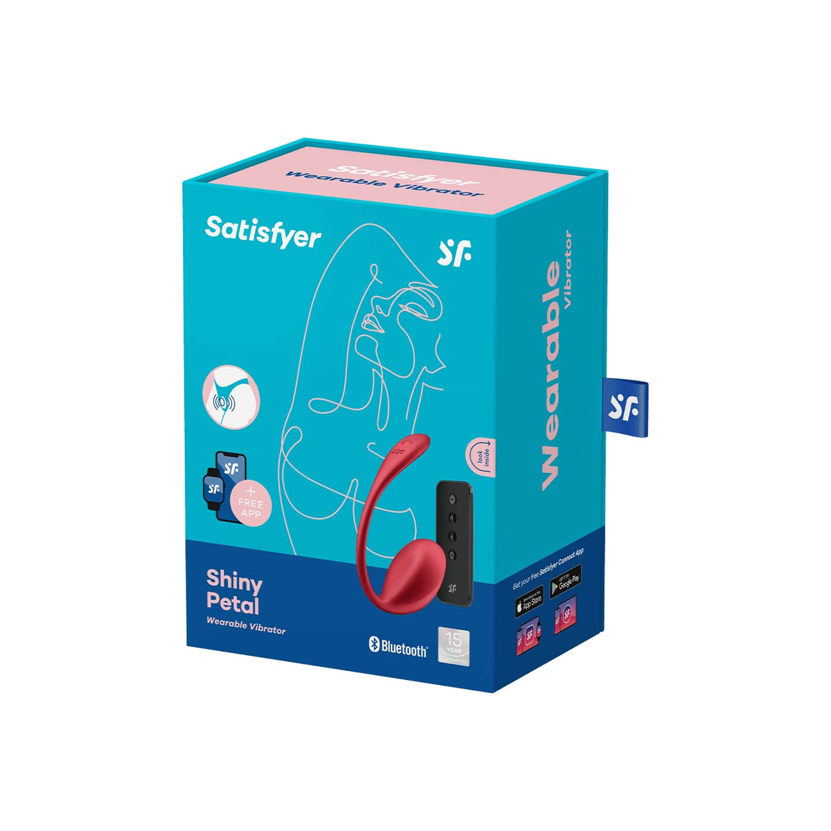 Satisfyer Shiny Petal Connect App Bluetooth Slipvibrator