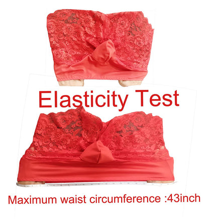 Sissy Pouch Unterwäsche Crossdress Atmungsaktive Stretch Spitzehöschen