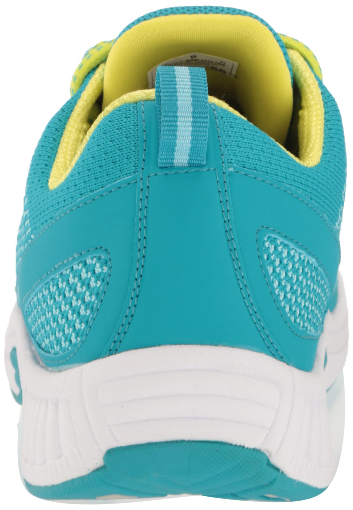 Orthofeet Orthopädischer Damen Sneaker Türkis Coral, Größe 39.5 Weit