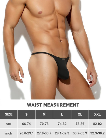 String Tanga Männer - 6er Pack - Herren-Strings