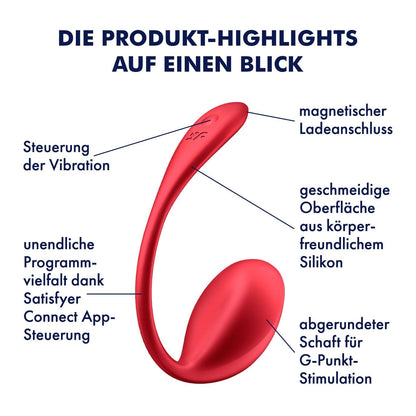 Satisfyer Shiny Petal Connect App Bluetooth Slipvibrator