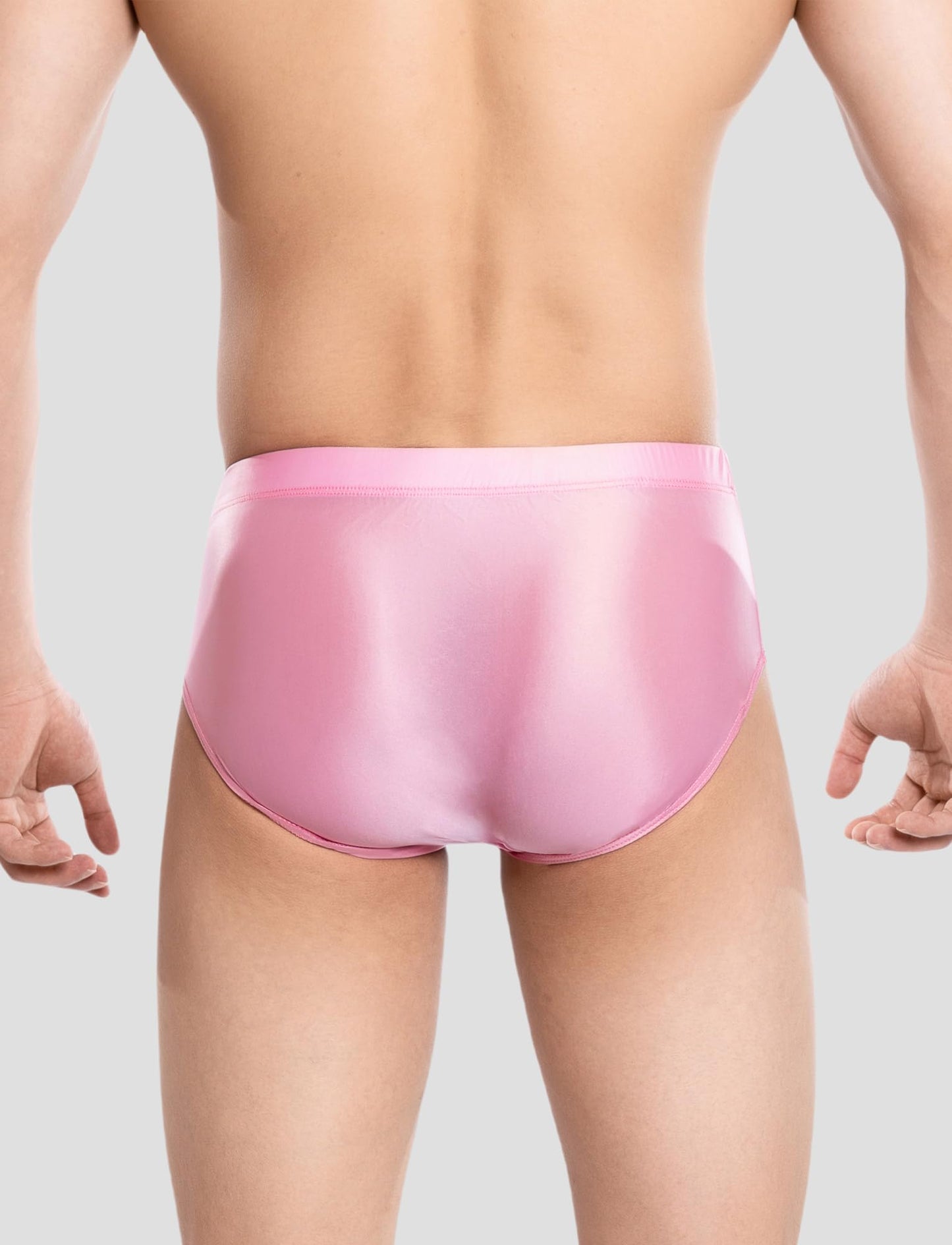 Glossy Crossdresser Tanga Camel Toe Gaff Panty Stretch Hiding Slips Transgender Öl Glänzend Brief EU L (Asie XL)