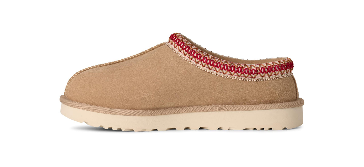 UGG Tasman Ii Damen Hausschuhe, Sand/Dunkle Kirsche, 38 EU
