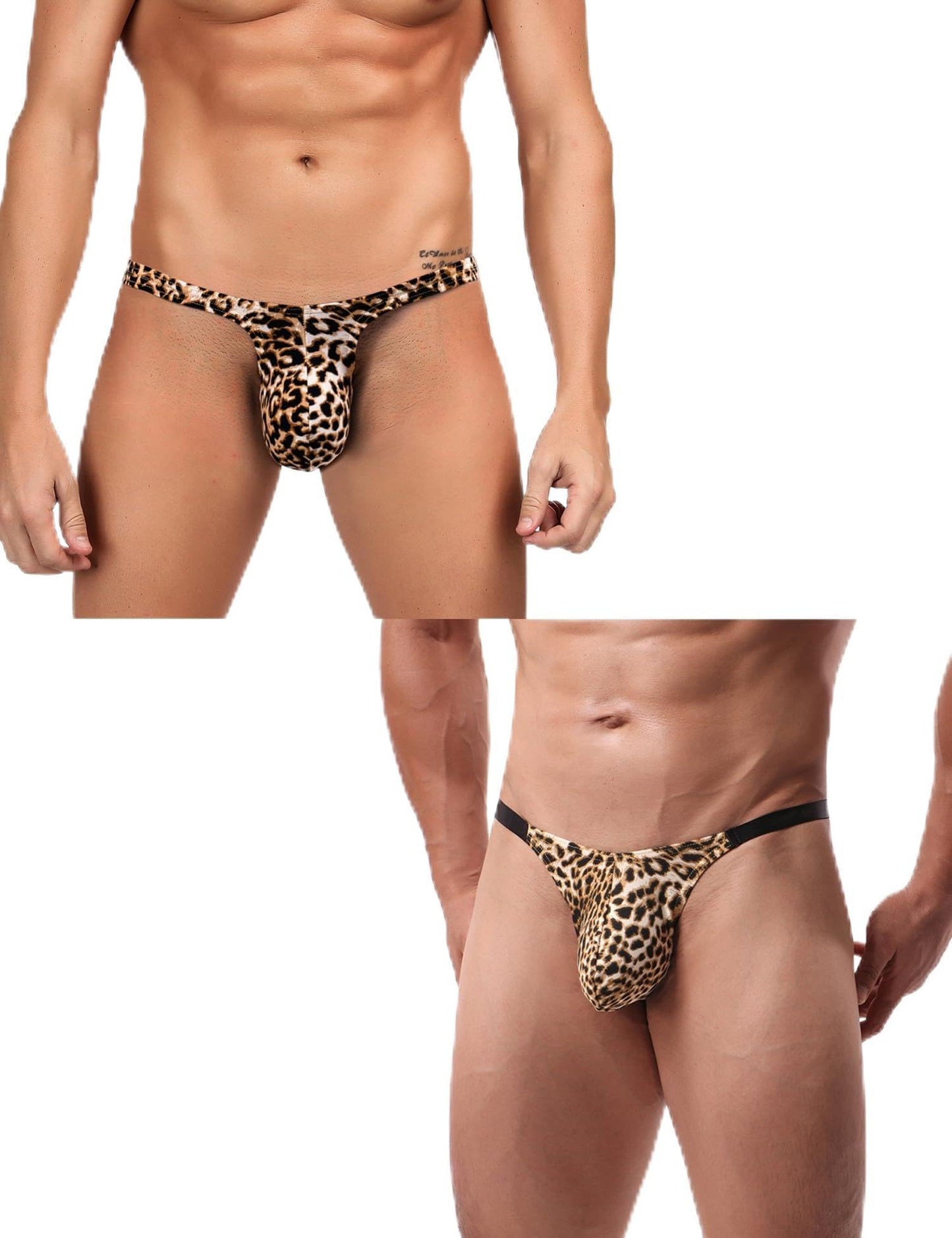 Leopard Slip Herren Sexy String