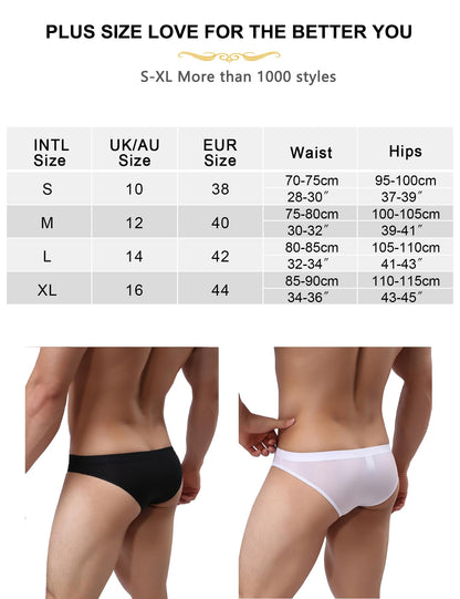 String Tanga Männer mit Loch Sexy Eisseide Slip Sissy Dessous Große Größen Herren Reizwäsche Lustige Unterhosen Vorne Offen Borat Anzug Ouvert Höschen Gay Underwear Thong Briefs Schwarz L