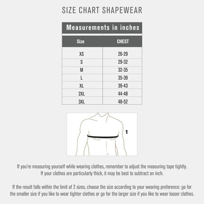 Leo Herren Body Shaper - Shapewear Bodysuit für Männer