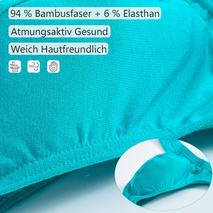 Herren Slips Sexy Bequem Weich Elastisch und Atmungsaktiv mit Konturierter Passform und Hautfreundlichem Material 3 Multi 2XL