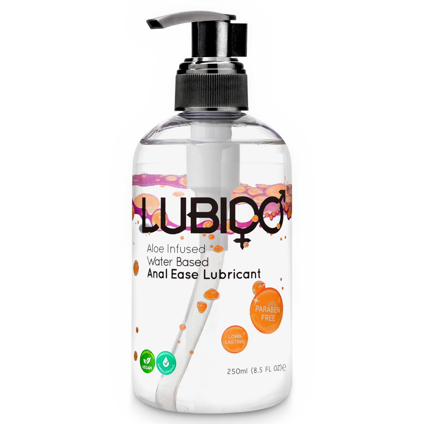 Lubido Aloe-Gleitgel auf Wasserbasis für den Analbereich, 250 ml