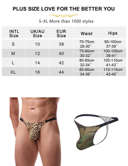 String Sexy Herren Slip -  Sissy - Gay Unterwäsche - Unterhosen