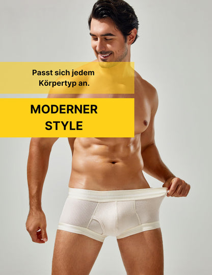 Herren Boxershorts Modal Unterhose Low Rise Trunks weich atmungsaktiv elastisch – 7er Pack, XL