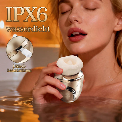 5-in-1 Vibration für Frauen mit APP, 10 Zungenlecken 10 Vibrationsmodi 3 Saugmodi Sex Toys für Klitoris, 42°C Heizfunktion Sex Spielzeug für die Frau, Vibratorensets für Frauen, Sexspielzeug Vibrator
