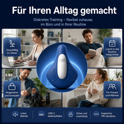 MenPuls Beckenbodentrainer für Männer, Kabellos (Mit Fernbedienung)