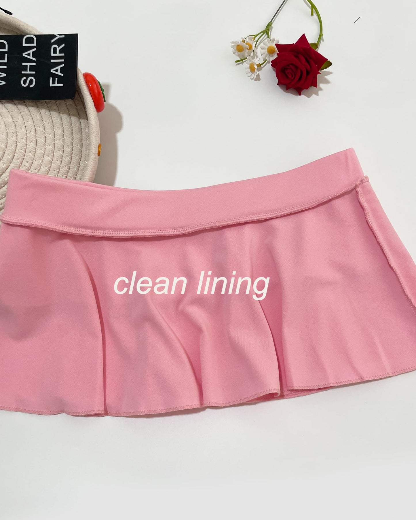 Herren-Mini-Rüschenrock, sexy mehrlagiger Faltenrock, Sissy-Kostüm, Dessous,, Rollenspiele, Pink