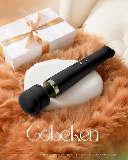 Gobeken Vibrator Sex Toys App-Steuerung Sex Spielzeug für die Paare Frau Männer 20 Modus, Vibratorensets für Frauen 5 Frequenz Vibration für Frauen 4 Intensität, Analplug Dildo Schwarz Größe groß