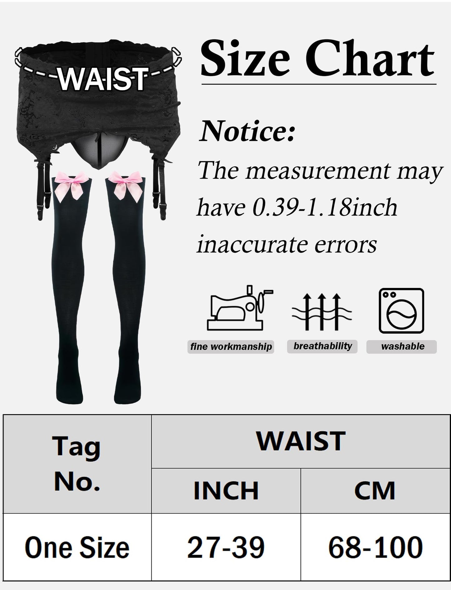 Männer Unterwäsche Set- Sissy Dessous - Crossdresser - Slip - Nylonstrümpfe