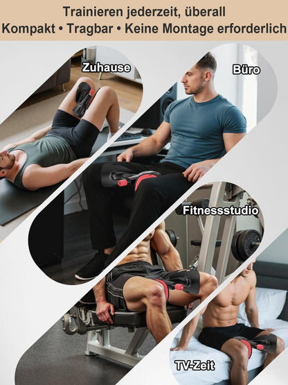 Beckenbodentrainer 10-35kg verstellbar Kegel Oberschenkeltrainer mit Band