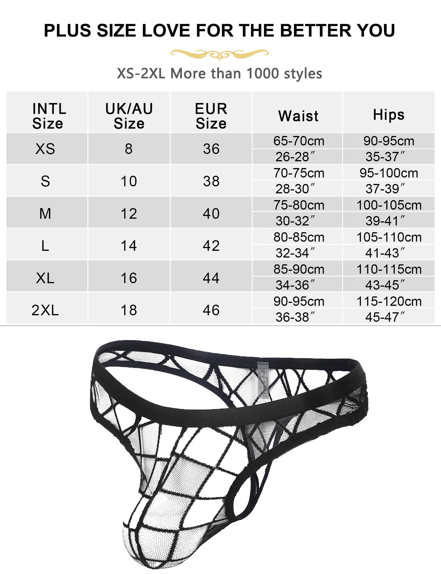 String Tanga Männer  Unterhose - Pouch