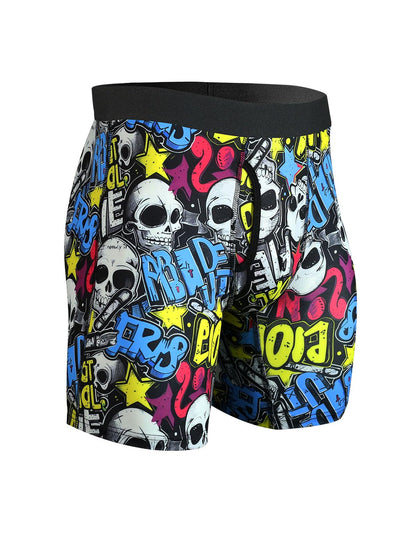 Boxershorts Herren 6er Pack Unterwäsche Unterhosen mit Weicher Passform Männer Boxershorts