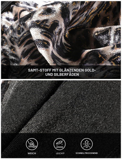 String Herren Sexy Tanga Männer Unterwäsche Leopard G String Mit PU Leder Gürtel