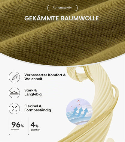 Boxershorts Herren 7er Pack aus Weicher Baumwolle Unterhosen Männer mit Unterstützender Separater Doppeltasche