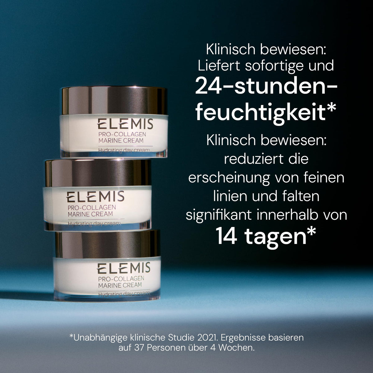 ELEMIS Pro-Collagen Marine Cream, LSF30, Gesichtscreme gegen Falten, 50ml