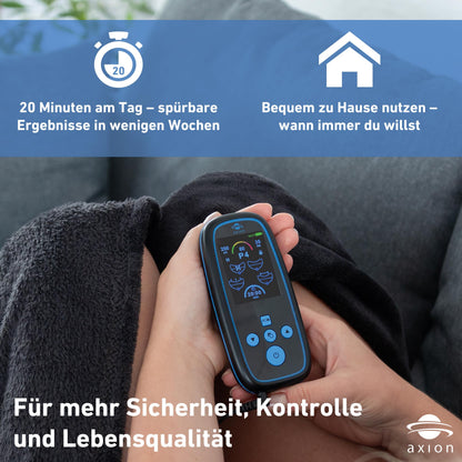 axion® Stim-Pro I-3000 Beckenbodentrainer - Mann. Medizinprodukt nach MDR