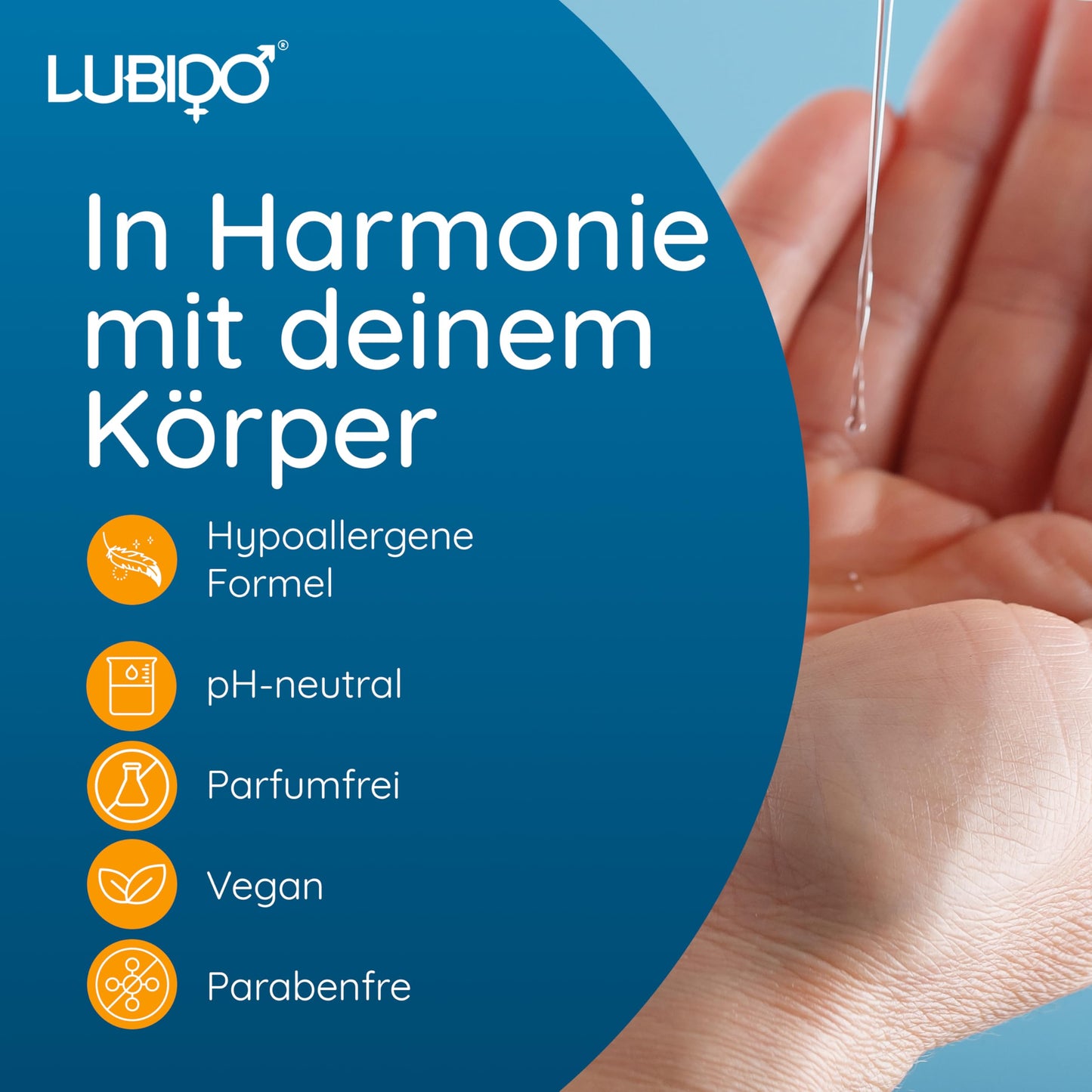 Lubido Aloe-Gleitgel auf Wasserbasis für den Analbereich, 250 ml