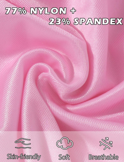 Glossy Crossdresser Tanga Camel Toe Gaff Panty Stretch Hiding Slips Transgender Öl Glänzend Brief EU L (Asie XL)